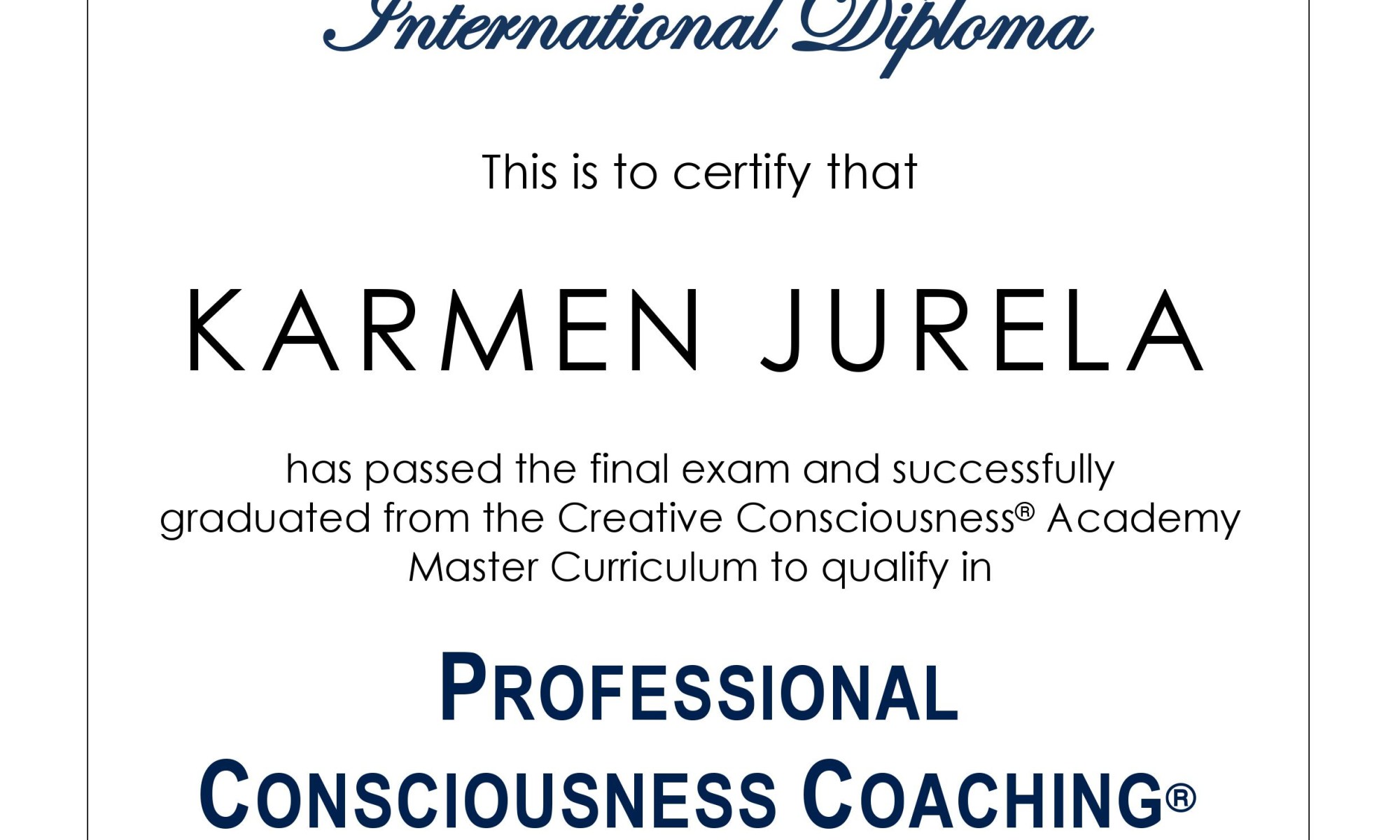 Coaching Diploma